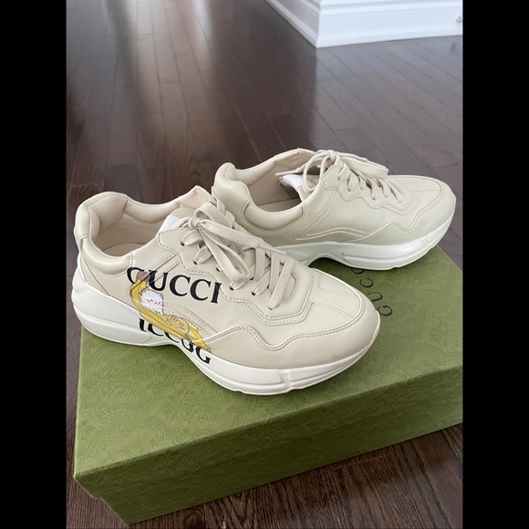 Gucci Women’s Rhyton Sneakers - Picture 4 of 6